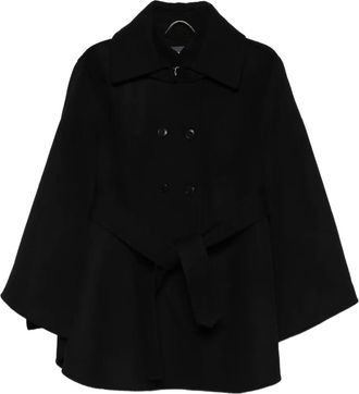 Ermanno Scervino Cappotto doppiopetto - Nero