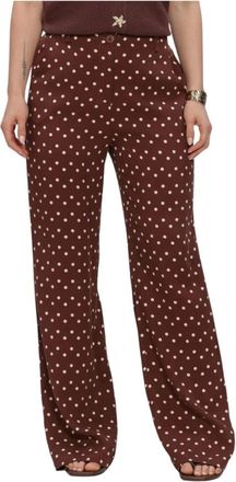 Ydence Ydence, Broeken, Dames, Bruin, XL, Dames Broeken Pants Stacey