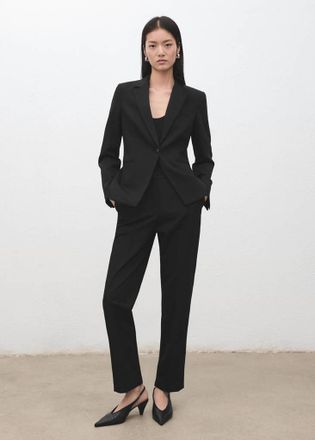 Mango Blazer completo avvitato nero - Donna - 36 - MANGO