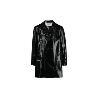 Maison Margiela Heren, Mantels, Zwart, Maat: XL