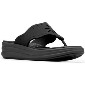 Clarks Drift Daisy Sport Flip Flop in Black at Nordstrom Rack, Size 11