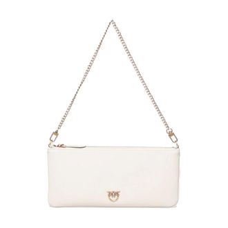 Pinko Pinko, Dames, Tassen, Wit, Maat: ONE Size Leer