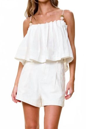 Cleobella Martine Top In Ivory