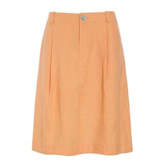 Bitte Kai Rand Midi Skirts, female, Orange, Size: 2XL Midi Skirt