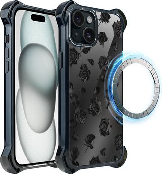 OEM Funda Ibizu Dropguard Ultra Para Iphone 15 Plus Con Magsafe, Color Midnight, Dream Pink