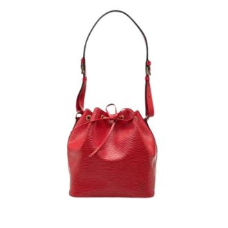Louis Vuitton Pre-owned Bucket Bags, female, Red, Size: ONE SIZE Pre-owned Petit Noe