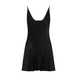 Maison Margiela Kleedjes, Dames, Zwart, S, Viscose Jumpsuit