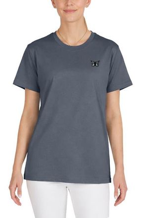Dalix Butterfly Womens Relaxed Tee in Vintage Navy at Nordstrom, Size Xx-Large