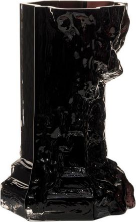 Kosta Boda Rocky Baroque Vase in Black at Nordstrom, Size Small