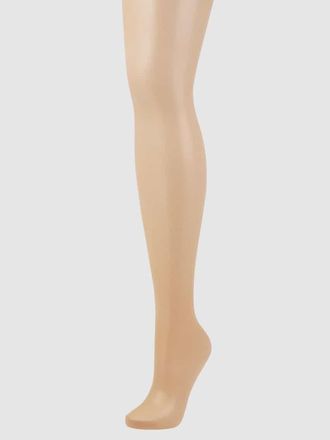Falke Strumpfhose in transparenter Optik - 15 DEN in Beige, Größe M/L