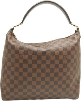 Louis Vuitton Pre-owned Shoulder Bags, female, Brown, Size: ONE SIZE Pre-owned Plastic Shoulder Bag