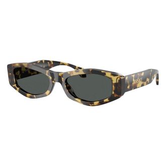Versace VE4487 777/87 Brown Yellow Havana/Dark Grey