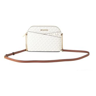 Michael Kors Jet Set Travel Medium X Cross Dome Crossbody Bag - - Bags - Donna - Bianco - ONE SIZE