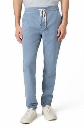 Paige Fraser Drawstring Tapered Brushed Twill Pants in Vintage Lakeside at Nordstrom, Size 32