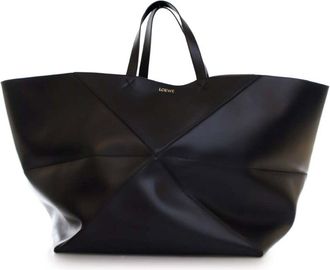 Loewe Pre-owned Loewe XXL Shiny Calfskin Puzzle Fold Tote Ladies GAPE0U85R9GQ7QVK