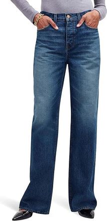 Madewell Low-Slung Baggy Jeans In Moffat Wash Womens Jeans Moffatt Wash : 30, Cotton/Denim