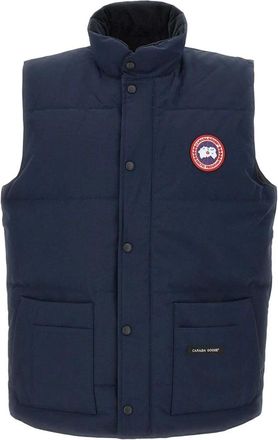 Canada Goose Freestyle Gilet - Heren - Bodywarmers - Blauw - M - Leer - Jassen