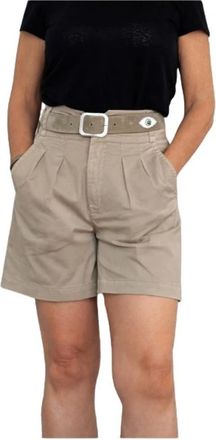Aeronautica Dames, Korte broeken, Beige, Maat: XS