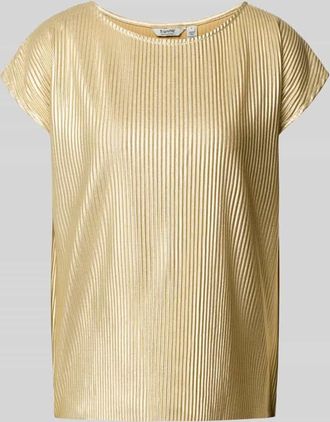 b.young B.Young Tanktop mit Rundhalsausschnitt Modell PILLE in Gold, Gr&ouml;&szlig;e S