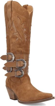 Dingo Buck Wild Knee High Western Boot in Brown at Nordstrom, Size 9.5