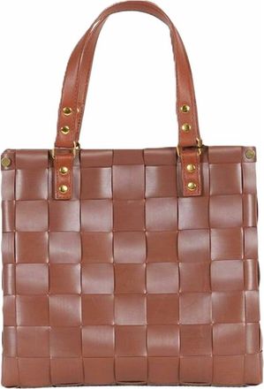 Handed By Char Recycled Plastic Handbag in Autumn Brown at Nordstrom, Size Small
