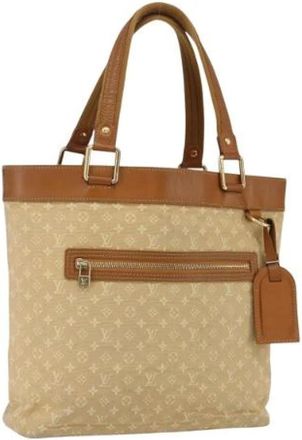 Louis Vuitton Pre-owned Tote Bags, female, Beige, Size: ONE SIZE Pre-owned Tote Bag