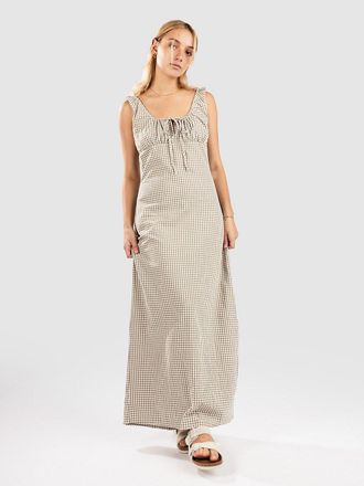 Rhythm Lola Check Kleid gr&uuml;n