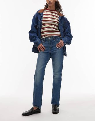 Levi's Wedgie - Jeans slim blu medio