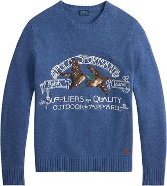 Ralph Lauren Hombre, Jerseys, Azul, Talla: L