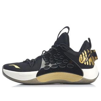 Li-Ning Sonic 7 Low x CBA Player Edition Black gold ABAP033-U
