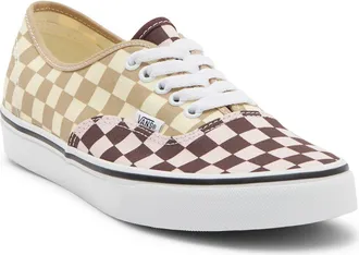 Vans Authentic Sneaker in Check Mix Multi at Nordstrom, Size 9.5