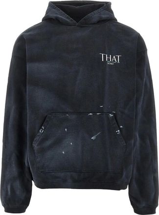 Thisisneverthat Hoodie met logoprint - Zwart