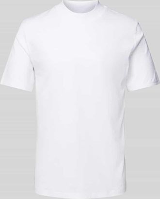 HUGO BOSS Slim Fit T-Shirt aus reiner Baumwolle Modell DIMERSOM in Weiss, Größe XXL