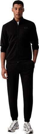 Emporio Armani Training Set - Heren - Trainingspakken - Zwart - S - Katoen - Fitness