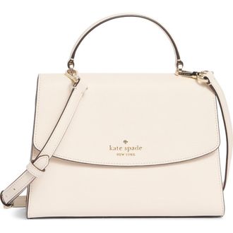 Kate Spade New York darcy top handle satchel in Parchment. at Nordstrom Rack