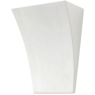 Oresteluchetta Applique in ceramica bianca cm. L19,5 x P11 x H26