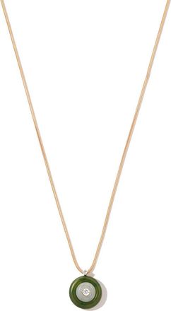 Fernando Jorge 18K Yellow Gold Signal Pendant Necklace - Womens - 18kt Yellow Gold