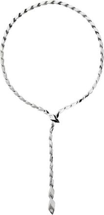 Burberry Hollow Cuban Chain Necklace