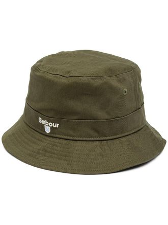 Barbour Cascade bucket hat - men - Cotton - M - Green