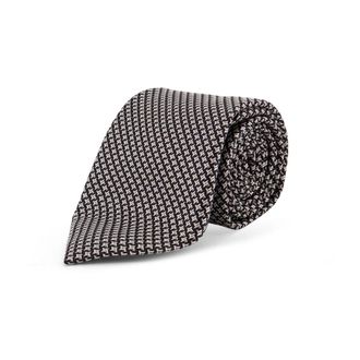 Tom Ford Accessoires, Heren, Zwart, ONE Size, Zijden Stropdas