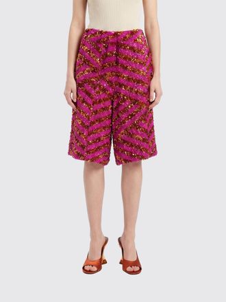 Dries Van Noten Pantaloncini con paillettes