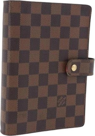Louis Vuitton Pre-owned Day Planner Cover - Dames - Vintage Accessoires - Bruin - ONE Size - Vintage