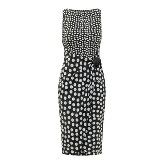 La Petite Robe Di Chiara Boni Midi Dresses, female, Black, Size: 2XL Gekan Print Abito