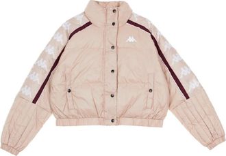 Kappa Roze Violet Wit Dames Kort Jack - Dames - Winterjassen - Roze - M - Jassen
