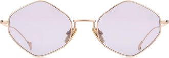 Eyepetizer Walter C.9-49 Mens Sunglasses Gold Size 49