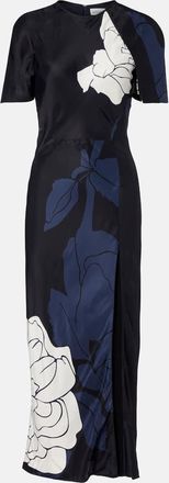 Victoria Beckham Abito midi con stampa