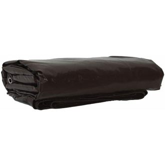 vidaXL Tarpaulin 650g / m&sup2; Brown 6 x 8 m Canvas with PVC Coating vidaXL