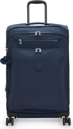 Kipling Youri Spin Medium Printed 4 Wheeled Rolling Luggage