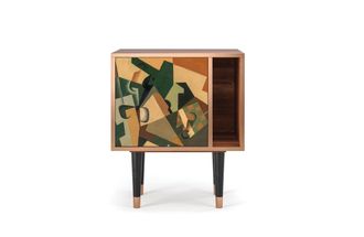 StoryZ Mesita de noche multicolores 1 puerta L 58 cm