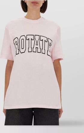 Rotate cotton jersey t-shirt